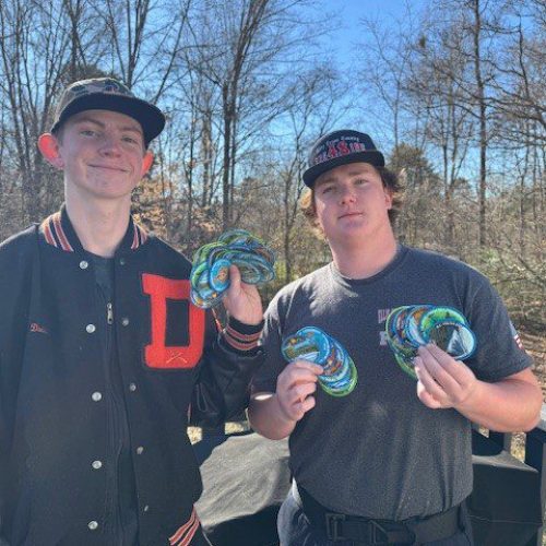 Lucas D. (1st Place 12+) & Joshua D. (2nd Place) of Rowan Co.